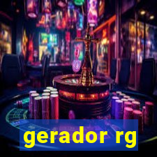 gerador rg